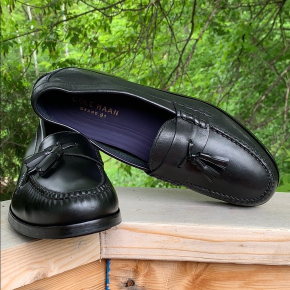 Cole Haan 8.5M  Roadlots leather tassels loafers main image 5